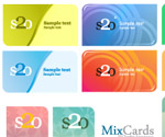 Free vector business card template